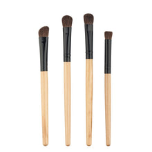 4pcss Professional Eye Brushes Set Eyeshadow Foundation Mascara Blending Pencil Brush Makeup Tool Cosmetic Black Popular UBY