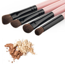 4pcss Professional Eye Brushes Set Eyeshadow Foundation Mascara Blending Pencil Brush Makeup Tool Cosmetic Black Popular UBY
