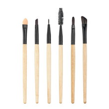 6pcss Professional Makeup Brushes Set Make Up Wood Tools Cosmetics Foundation Face Eyeshadows Brush Kit Pincel Maquiagem UBY