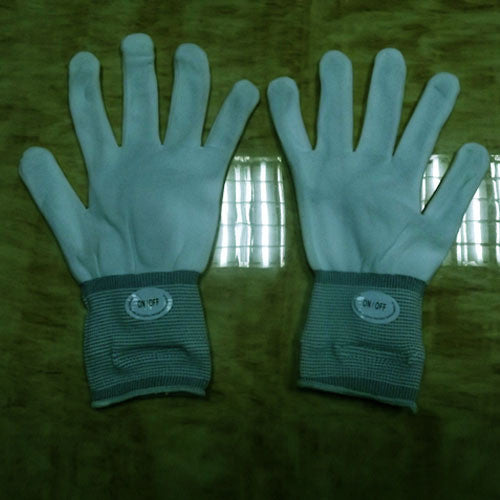 7 Mode Flashing Light Up Fingertip LED Gloveittens Rave Party Disco Gloves For UBY