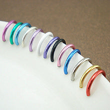 And Clip on Boby Nose Lip Ear Piercing Rings Clip Punk Goth False Clip Earrings UBY
