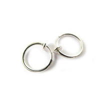 And Clip on Boby Nose Lip Ear Piercing Rings Clip Punk Goth False Clip Earrings UBY