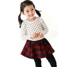 Arival Toddler Baby Girls Blouse Polka Dot Long Sleeve Shirt Tops Blouse Casual Cotton Kids Clothes UBY