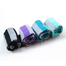 Children Baby Boy Girl Japanese-style Striped Cotton Leg Warmers Blue Knee Pads High Socks P1 UBY