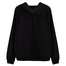 Casual Wear Pullovers Hoodies Women Clothing Alien Print Hooded Long Sleeve Sweatshirt Plus Size UBY