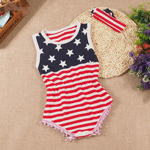 Baby Girl Romper Stars Printed Jumpsuit with Headband Set born Rompers UBY