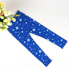 Baby Girls Kids Skinny Toddlers Star Print Leggings Pants Trousers 2-7 Years 6 Colors UBY