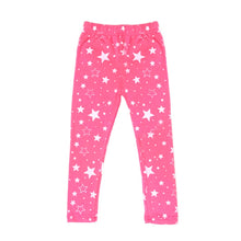 Baby Girls Kids Skinny Toddlers Star Print Leggings Pants Trousers 2-7 Years 6 Colors UBY