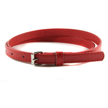 Belts For Women Multi Color Thin Skinny Faux Leather Waistband Casual Belts Strap UBY