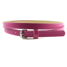 Belts For Women Multi Color Thin Skinny Faux Leather Waistband Casual Belts Strap UBY
