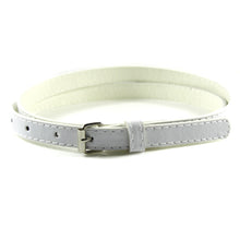 Belts For Women Multi Color Thin Skinny Faux Leather Waistband Casual Belts Strap UBY