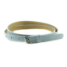 Belts For Women Multi Color Thin Skinny Faux Leather Waistband Casual Belts Strap UBY