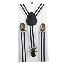 New Boys Girls Stripes Y-Back Suspenders Child Elastic Adjustable Clip-On Braces 2-8Y UBY