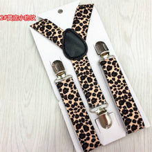 Children Kids Boy Girls Clip-on Leopard Suspenders Elastic Adjustable Braces PY1 P18 UBY
