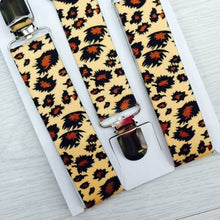 Children Kids Boy Girls Clip-on Leopard Suspenders Elastic Adjustable Braces PY1 P18 UBY