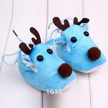 Cute Warm Baby Girls Christmas Deer Shoes Sweet Antiskid Toddlers Shoes Infant Toddler Prewalkers UBY