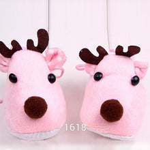 Cute Warm Baby Girls Christmas Deer Shoes Sweet Antiskid Toddlers Shoes Infant Toddler Prewalkers UBY
