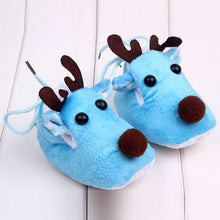 Cute Warm Baby Girls Christmas Deer Shoes Sweet Antiskid Toddlers Shoes Infant Toddler Prewalkers UBY