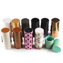 Empty Portable Makeup Brush Round Pen Holder Cosmetic Tool PU Leather Cup Container Solid Colors 6 Optional Case L4 UBY