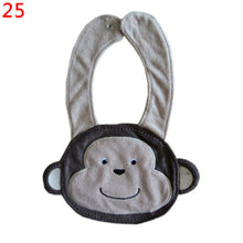 Baby Bibs Animals Waterproof Cotton Saliva Towel Kids Infant Lunch Bib  UBY