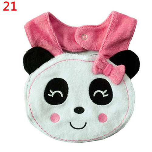 Baby Bibs Animals Waterproof Cotton Saliva Towel Kids Infant Lunch Bib  UBY