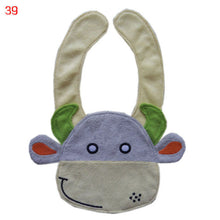 Baby Bibs Animals Waterproof Cotton Saliva Towel Kids Infant Lunch Bib  UBY
