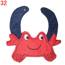 Baby Bibs Animals Waterproof Cotton Saliva Towel Kids Infant Lunch Bib  UBY