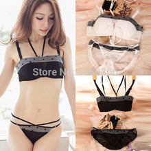 New FashionFree pingBra Set Wrapped Chest Push Up Bra Suit Underwire Bandage Underwear Set UBY