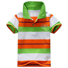 1-7Y Baby Children Boys Striped T-shirts Kids Tops S Tee Polo Shirts Clothing UBY