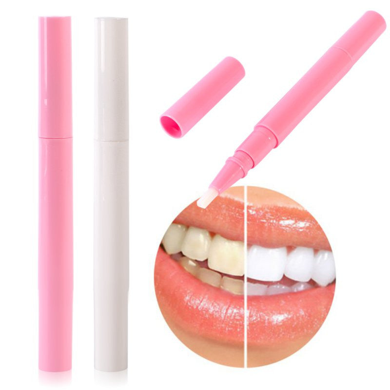 Tooth Whitening Gel Pen Whitener Cleaning Bleaching Kits Dental Teeth White Pink Color UBY