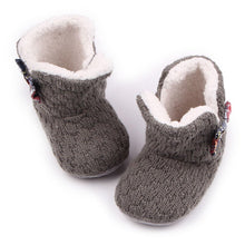 New Winter Warm Baby Shoes First Walkers Baby Boys Girls Ankle Snow Boots Infantil Crochet Knit Baby Shoe UBY