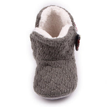 New Winter Warm Baby Shoes First Walkers Baby Boys Girls Ankle Snow Boots Infantil Crochet Knit Baby Shoe UBY