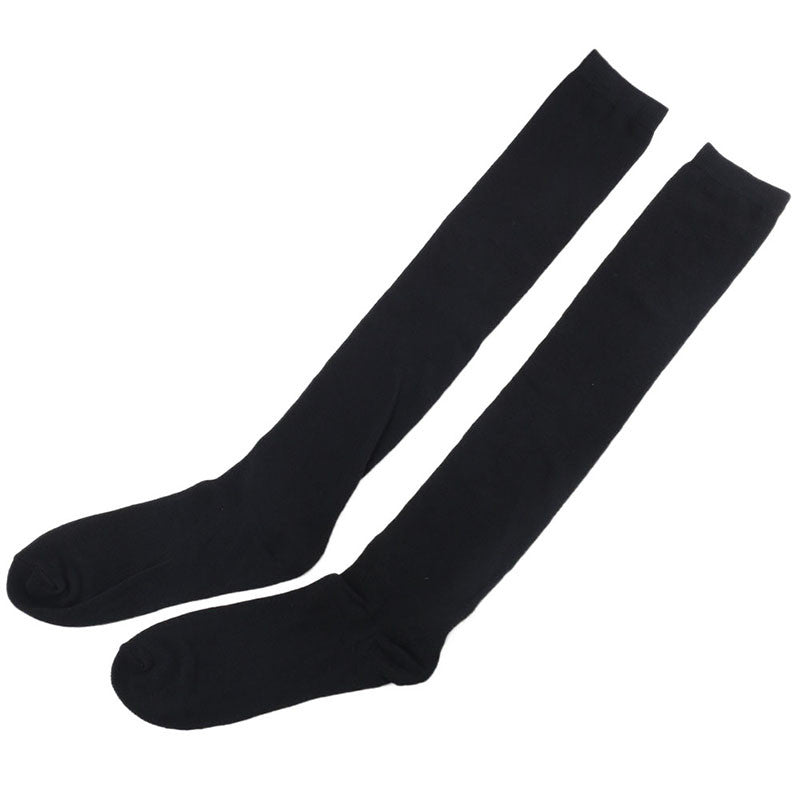 Women Girl Sexy Thigh High Stocking Over the Knee Cotton Stockings Opaque Knitted 4 Colors PY8 UBY