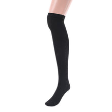 Women Girl Sexy Thigh High Stocking Over the Knee Cotton Stockings Opaque Knitted 4 Colors PY8 UBY