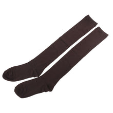 Women Girl Sexy Thigh High Stocking Over the Knee Cotton Stockings Opaque Knitted 4 Colors PY8 UBY