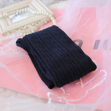 New Women Wool Braid Over Knee Socks Thigh Highs Hose Stockings Twist Warm Winter UBY
