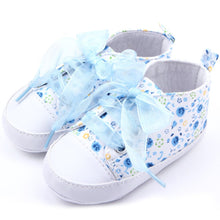 born 0-12 Months Toddler Baby Girls Crib Shoes Soft Sole Anti-slip Floral Walk Sneaker First Walkers UBY