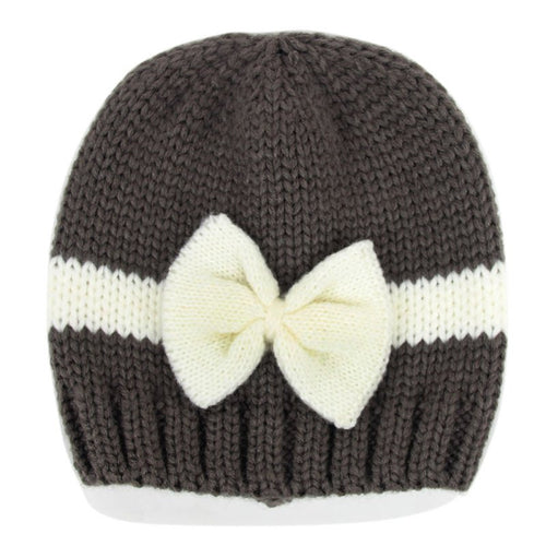 born Baby Kids Girls Boys Lovely Bowknot Knitted Crochet Cap Warm Hat Pography Props Caps UBY