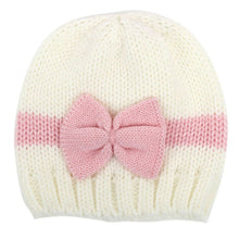 born Baby Kids Girls Boys Lovely Bowknot Knitted Crochet Cap Warm Hat Pography Props Caps UBY