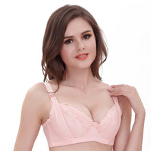 Nursing Maternity Bra Drop Clip Push Up Bra Lace Pregnant Breastfeeding Bras UBY