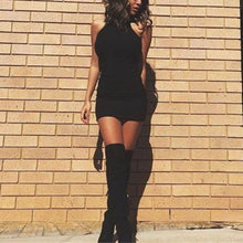 Plus Size Women Clothing Bandage Bodycon Dress Sleeveless Black/Gray Evening Sexy Club Wear Party Dresses PY3 UBY