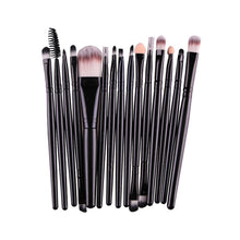 15Pcs Makeup Set Powder Foundation Eyeshadow Eyeliner Lip Cosmetic Brushes UBY