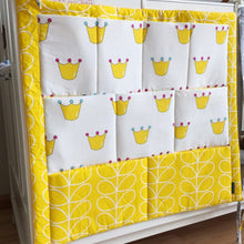 New Brand Baby Cot Bed Hanging Storage Bag Crib Organizer 60*50cm Toy Diaper Pocket for Crib Bedding Set UBY