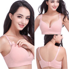 Seamless Padded Feeding Nursing Bras Women Ladies Wire-Free Maternity Breastfeeding Bra B C Cup Clothes UBY