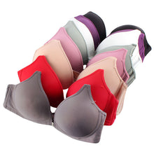 Sexy Women Smooth Front Closure Thin Padded Racerback Seamless Push Up Bra Top 32-38B UBY