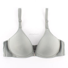 Sexy Women Smooth Front Closure Thin Padded Racerback Seamless Push Up Bra Top 32-38B UBY