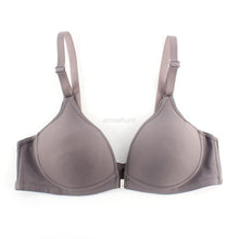 Sexy Women Smooth Front Closure Thin Padded Racerback Seamless Push Up Bra Top 32-38B UBY