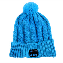 Soft Warm Beanies Hats for Women Wireless Bluetooth Smart Caps Headphone Headset Speaker Mic UBY