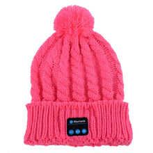 Soft Warm Beanies Hats for Women Wireless Bluetooth Smart Caps Headphone Headset Speaker Mic UBY
