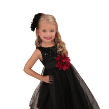 Baby Dresses Girls Sequin Flower Bowknot Birthday Wedding Party Tutu Dress Girl Vestido PY2 UBY